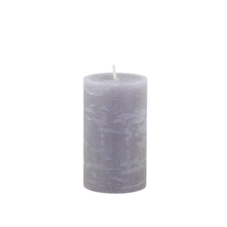 Macon Pillar Candle Rustic French Gray