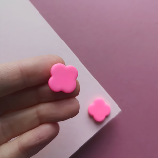 Studio Canty Buddie Studs Raspberry Earrings
