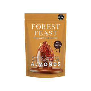 Forest Feast Salted Caramel Milk Chocolate Almond 120g