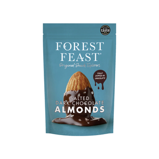 Forest Feast Salted Dark Chocolate Almonds 120g