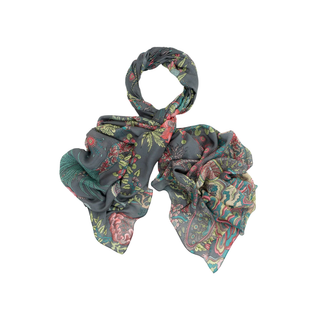 One Hundred Stars Scarf Boho Garden Grey