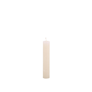 Chic Antique Macon Short Dinner Candle Nude Rustic 4 h