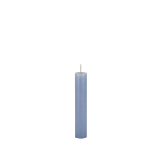 Short Dinner Candle Sky Blue 4 h