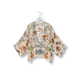 One Hundred Stars Short Kimono Cornucopia Ivory