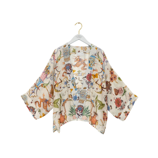 One Hundred Stars Short Kimono Cornucopia Ivory
