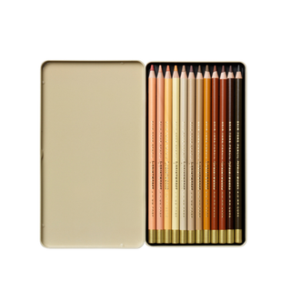 Skin Tone Colour Pencils 12 Pack