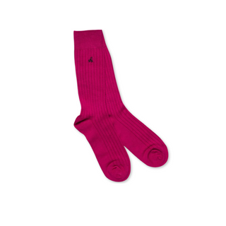 Socks Ladies Cerise Pink