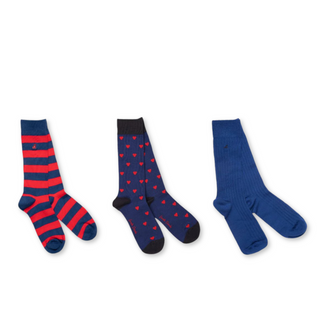 Socks Love Hearts Gift Set 3 Pairs