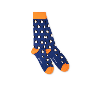 Socks Navy Penguin
