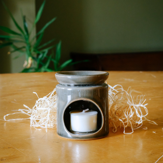 Mamo Stone Green Ceramic Wax Burner
