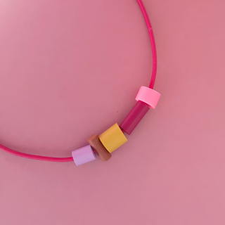 Studio Canty Kikky Raspberry Cord Necklace