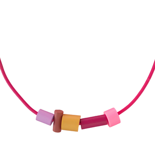 Studio Canty Kikky Raspberry Cord Necklace