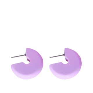 Studio Canty Poppy Mini Hoops Lilac