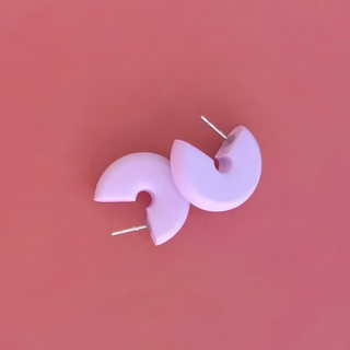 Studio Canty Poppy Mini Hoops Lilac