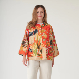 One Hundred Stars Summer Jacket Fans Scarlet