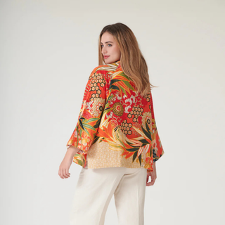 One Hundred Stars Summer Jacket Fans Scarlet