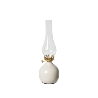 Vintage Style Votive Lamp Cream