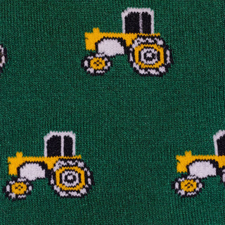 Swole Panda Mens Bamboo Socks Tractor