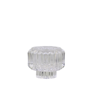 Tealight Holder with Grooves