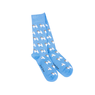 Swole Panda Women's Bamboo Socks Terrier