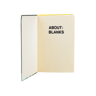 About Blanks The Black Tulip Notebook