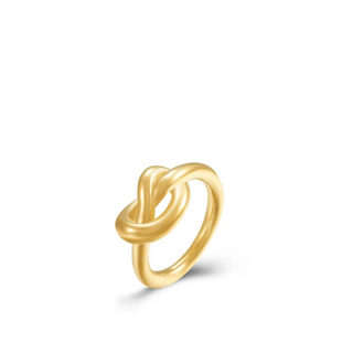 One Dame Lane Aston Knot Ring Gold