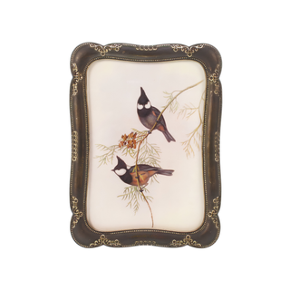 Vintage Look Photo Frame Brown