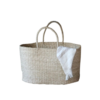 Wicker Basket Seagrass Large