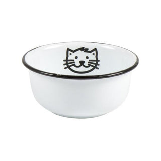 Enamel Cat Bowl