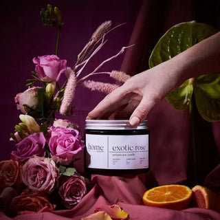 The Home Moment | Exotic Rose Candle 500ml