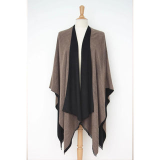 Black/Taupe Emma Cape