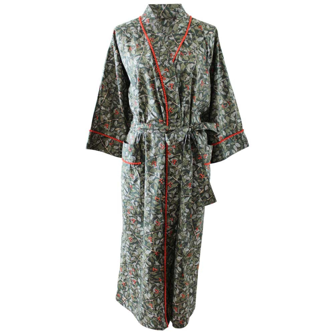 Winter Berry Dressing Gown