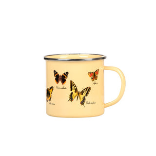 Butterfly Enamel Mug