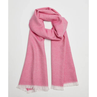 Foxford Pink Twill Merino Scarf