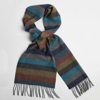 Foxford Armada Stripe Lambswool Scarf