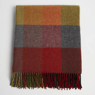 Foxford Forest Drive Lambswool Throw