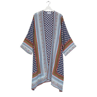 Moorish Indigo Grande Kimono