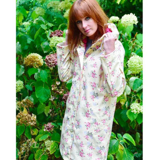 Rose Floral Raincoat | Medium/Large