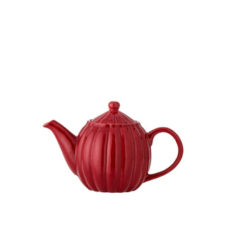 Latina Teapot Red Stoneware