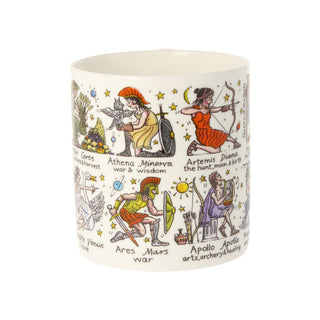 Greek Gods And Goddesses Bone China Mug 300ml