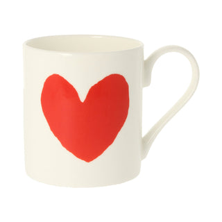 Big Heart Bone China Mug 300ml