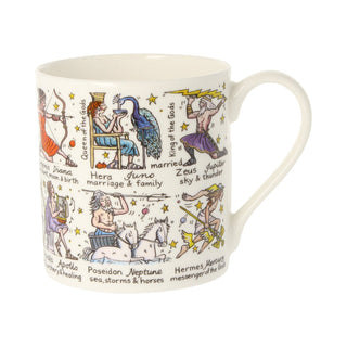 Greek Gods And Goddesses Bone China Mug 300ml