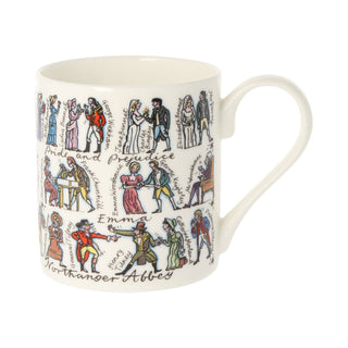 Jane Austen Bone China Mug 300ml