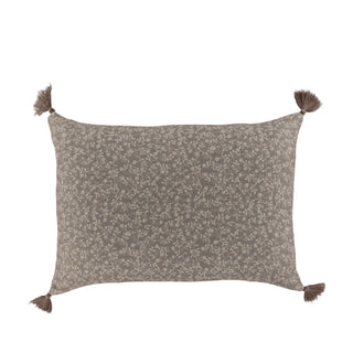 Aix Latte & Sand Cushion Cover w/ Tassels