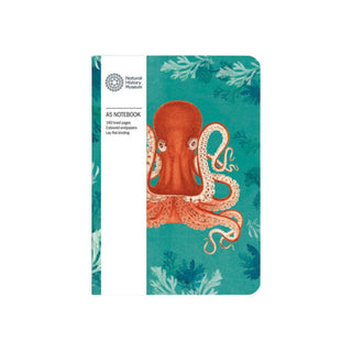 Natural History Museum Octopus A5 Lined Notebook