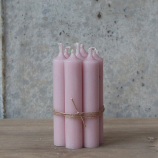 Short Dinner Candle | Powder Pink