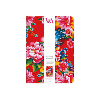 V&A Peacock Quilt A5 Lined Notebook