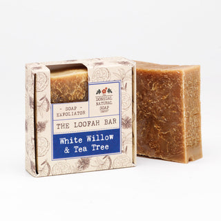 Donegal Natural Soap Co. White Willow & Tea Tree Loofah Soap