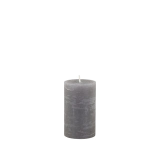 Rustic French Gray Macon Pillar Candle