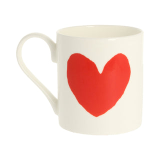 Big Heart Bone China Mug 300ml